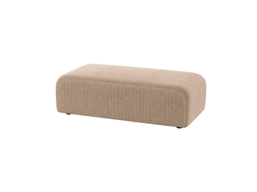 MAI - Rectangular fabric pouf by TRIBÙ