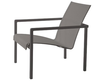 NATAL ALU - Garden Batyline® lounge chair with armrests by TRIBÙ
