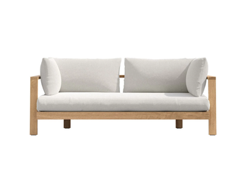 PURE - 2 seater fabric garden sofa by TRIBÙ