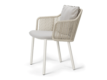 SENJA - Fabric garden armchair by TRIBÙ