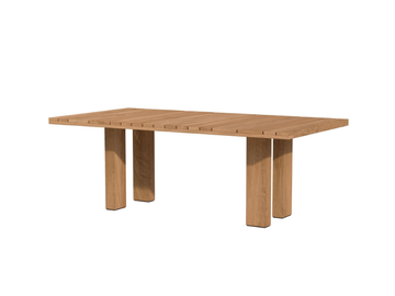 SURO - Rectangular teak table by TRIBÙ