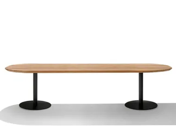 T-TABLE - Teak garden table by TRIBÙ