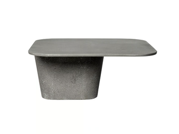 TAO - Square lightened concrete coffee table by TRIBÙ