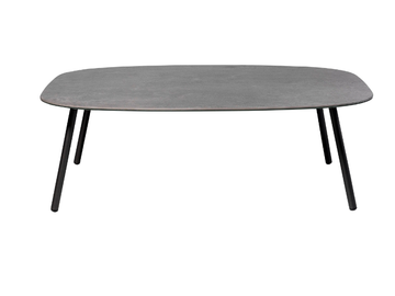 TOSCA - Rectangular low ceramic garden side table by TRIBÙ