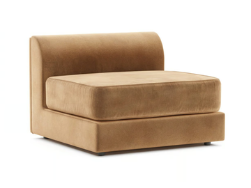 MAURA - Modular fabric fireside chair by TRNK