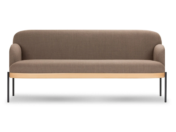 ABISKO - 3 seater fabric sofa by True Design