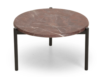 BLADE COFFEE - Low round marble coffee table by True Design