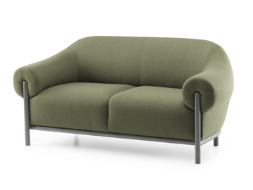 FENDER FD2000 - 2 seater fabric sofa by True Design