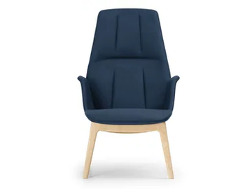 HIVE - Fabric armchair high-back by True Design
