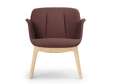 HIVE - Fabric easy chair with armrests by True Design