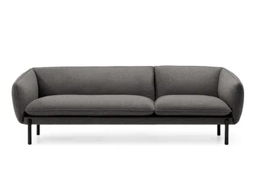 NOT SOFA - 3 seater fabric sofa by True Design