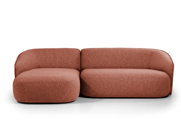 SIBYLLA - Sectional fabric sofa with chaise longue by True Design