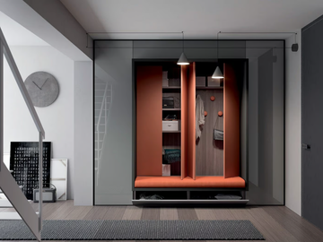 ALCOVA SYSTEM - CONFIGURATION 263 - Wall bed by TUMIDEI