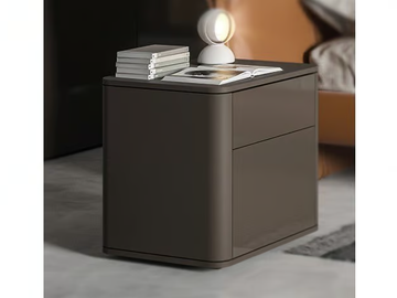 CIRCLE - Bedside table with drawers by TUMIDEI