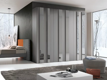 CONFIGURATION 372 - Wardrobe with hinged doors by TUMIDEI