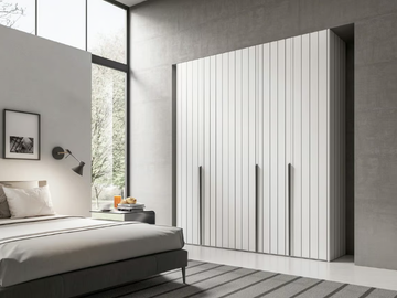 CONFIGURATION 381 - Wardrobe with hinged doors by TUMIDEI