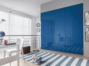 CONFIGURATION 384 - Wardrobe with hinged doors by TUMIDEI