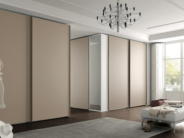 CONFIGURATION 388 - Wardrobe with sliding doors by TUMIDEI