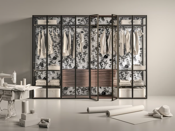 CRISTAL - Tempered glass wardrobe by TUMIDEI