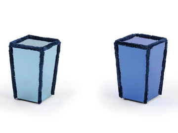 AZUL - Glass high side table by Turri