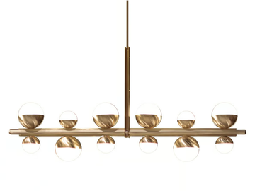 ECLIPSE - Metal pendant lamp by Turri
