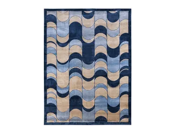 ECLIPSE - Patterned rectangular handmade rug by Turri