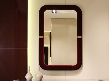 MADISON - Rectangular wall-mounted framed mirror by Turri