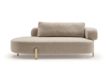 ROMA - Fabric day bed by Turri
