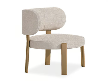 ROMA - Fabric easy chair by Turri