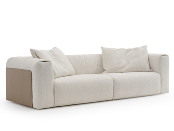 SOUL - Fabric sofa by Turri