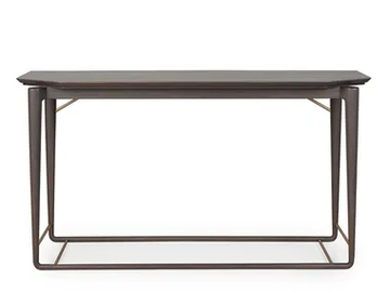 VINE - Rectangular solid wood console table by Turri