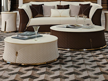 VOGUE - Low bistro side table by Turri