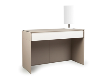 ZERO - Leather dressing table by Turri