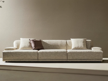 BALMORAL - Fabric sofa by Twils