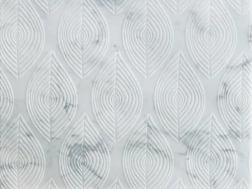 FOGLIE CARRARA - Marble wall/floor tiles by TWS