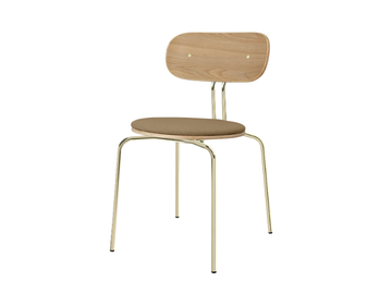 CURIOUS - Stackable oak chair by Umage
