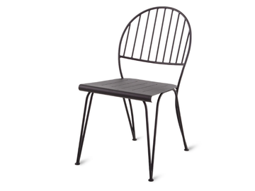 ARIETE - Iron garden chair by Unopiù