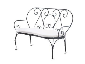 AURORA - 2 seater iron garden sofa by Unopiù
