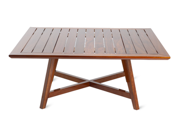 C'EST LA VIE - Square mahogany table by Unopiù
