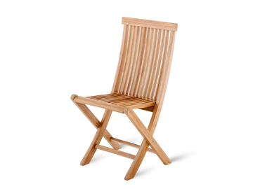 CHELSEA - Folding teak chair by Unopiù