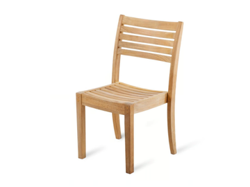 CHELSEA - Stackable teak chair by Unopiù
