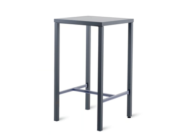 CONRAD - Square iron high table by Unopiù