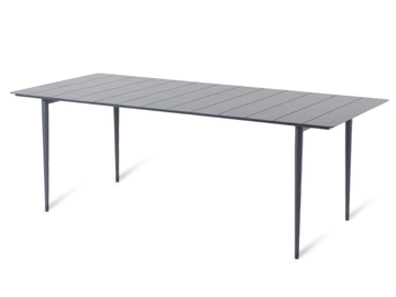EXPERIENCE - Rectangular aluminium garden table by Unopiù