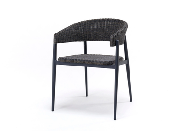 EXPERIENCE - WaProLace® easy chair with armrests by Unopiù