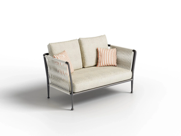 TREBLE - 2 seater garden sofa by Unopiù
