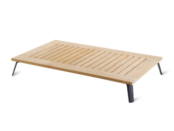 WELCOME - Low teak garden side table by Unopiù