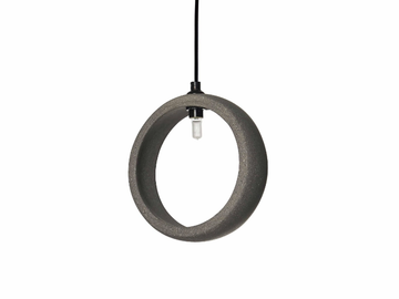 GHETTO C - Concrete pendant lamp by URBI et ORBI