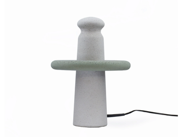 PIN - LED concrete Outdoor table lamp by URBI et ORBI