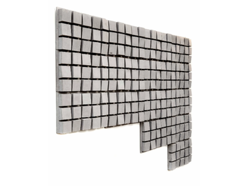 PLANTED CUBES - Concrete 3D Wall Cladding by URBI et ORBI
