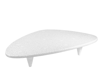 TRIA - Contemporary style concrete coffee table by URBI et ORBI